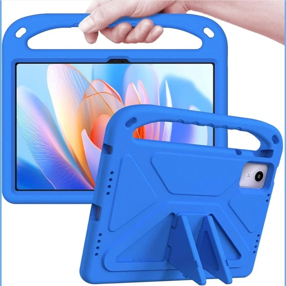 Blue Tablet Case with Handle